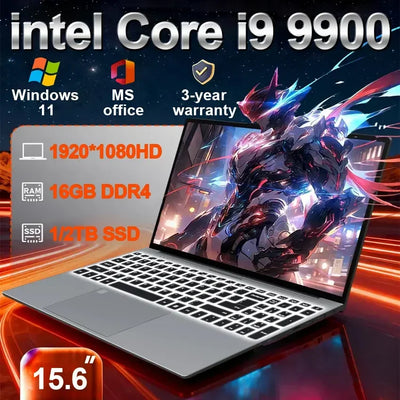 Intel Core i9 9900 Portable Laptop Computer 16GB DDR4 SSD | SAMAG