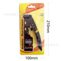 6088 Through-Hole Wire Crimper 8P6P Dual-Use Pliers for RJ45 Punch-Down RJ45 Crystal Head