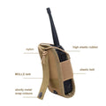 Outdoor Tactical Walkie Talkie Cover For MOLLE Accessory Bag Adjustable Two Way Radios Holder Bag Case For Walkie Talkies