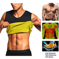 Men Slimming Body Shaper Modeling Vest Belly Reducing Shapewear Fat Burning Weight Loss Waist Trainer Sweat Corset Gym Tank Tops