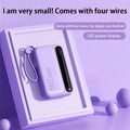 120W 500000mAh PowerBank Large Capacity 4 In1 Cables Intelligent Digital Display Light Portable Powerbank For iPhone Huawei 2026