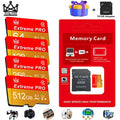 Class 10 Micro TF 256GB 512GB 64GB 32GB Memory 16GB 8GB High Speed Flash A1 Mini TF SD Card for Smartphone Camera Compact Storag