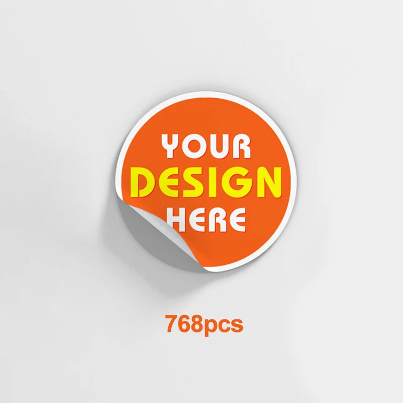 Personalized Milestone Stickers - Tailored Designs for Graduation Parties, Business Anniversaries & Gift Wrapping