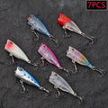 Mini Popper Crankbaits Fishing Lures Set 3d Eyes Fish | SAMAG