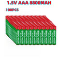 NEW 8800mAh Rechargeable Battery AAA  Alkalinity Battery 1.5 V AAA Battery for Clocks Mice Computers Toys So on
