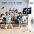 Hot Products 22 Inch Android13 Smart Interact Screen Built-in Battery With USB WiFi Moveable Stand HD Touch LCD Smart TV