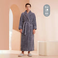 Fashionable double-sided thick plush nightgown women | SAMAG