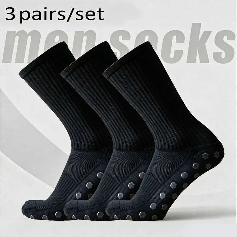 New solid color men's women's sports breathable socks mid | SAMAG