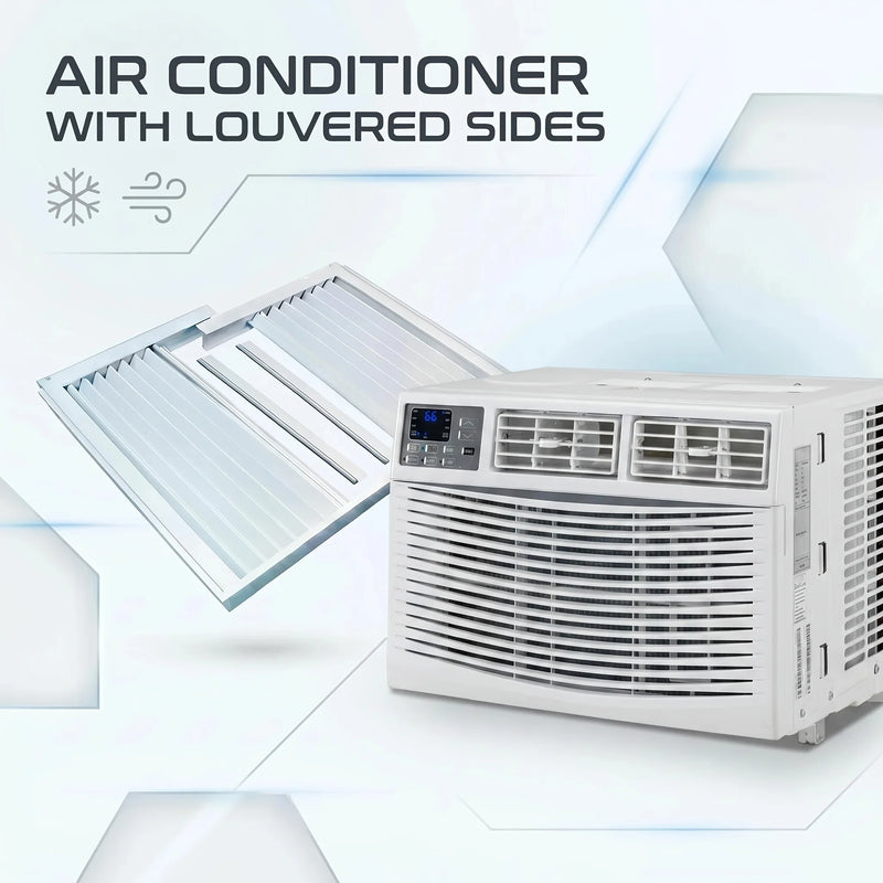 Window Air Conditioner with Easy Install Kit, 115V/60Hz, Ideal for Homes, Offices, Or Apartments, Cool solely