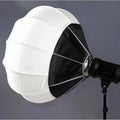 Softbox 65cm Globe Lantern Metal Softbox Photo Studio Bowens Mount Softbox Ball Diffuser for Film-Making Video Shoot Flash