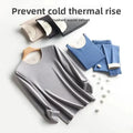 Men's Thermal Underwear Set Thick Fleece No Trace Autumn Clothes Pants Set Autumn Winter Cold Insulation Warmth