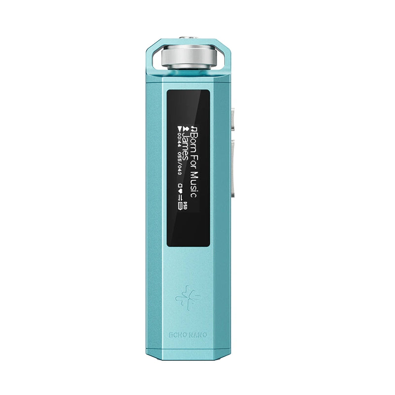 FiiO ECHO NANO Retro Music Player, Pocket-Sized HiFi MP3 Player with OLED Display, USB DAC, Lossless Audio