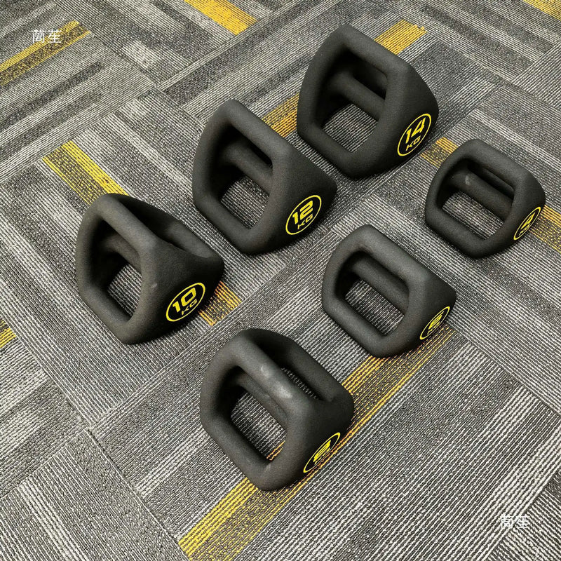 3-in-1 Triangle Cast Iron Dumbbells Kettlebell Combo | SAMAG