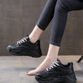 Sports Shoes for Women Athletic Round Toe High on Platform Woman Footwear Sneakers Sale Designer Luxury Offers Vulcanized Shoe H