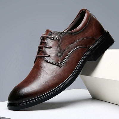 British Style Casual Leather Business Shoes Men's | SAMAG