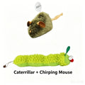 Cat Chew Toys Caterpillar Catnip Molar Toy Silvervine Cat Teaser Interaction Toy Clean Mouth Kitten Toy Pet Supplies Accessories