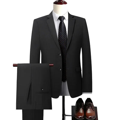 New model men four-sided stretch Suit Formal Jacket | SAMAG