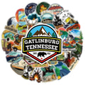 10/25/50pcs Outdoor Camping Stickers Graffiti for DIY Travel Luggage Scrapbooking Phone Laptop Car Skateboard Helmet Bottle