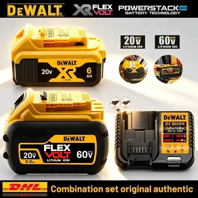 100%Original Battery Dewalt 18V 20V Power Tool Replace DCB200 Series Accessories Rechargeable Lithium Batteries | SAMAG