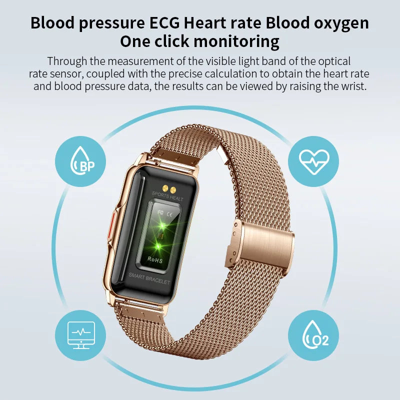 LIGE Women Smart Band Men Watch 1.47 inch Full Touch Heart Rate Sport Fitness Smartwatch New Outdoor Smart Bracelet Ladies 2025