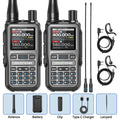 BAOFENG UV-5R Mini Walkie Talkie Multi Band Bluetooth Programming Wireless Copy Frequency 999CH AM FM Long Range Two Way Radio