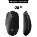MCHOSE G3 V2 Wireless Gaming Mouse PAW 3395 Sensor Tri-mode 800mAh All-Around Grip Omron Mechanical Switches TTC Silver Wheel