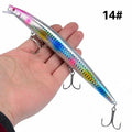 16 Colors 18cm 24g Minnow Fishing Lure Laser Crankbait | SAMAG