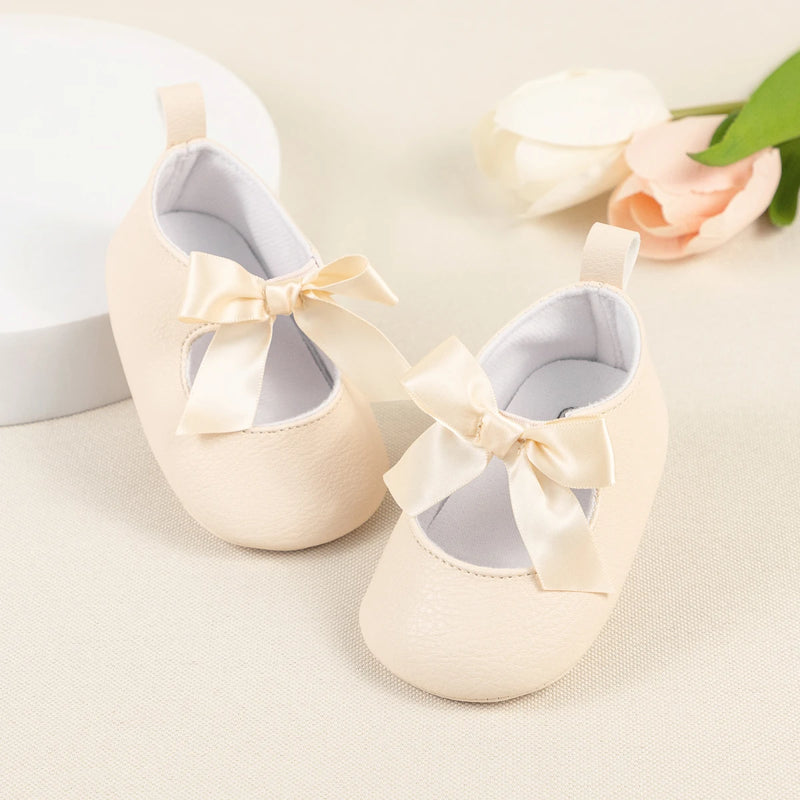 New Baby Girls Shoes Fashion Ribbon Bowknot Princess - View 4 | SAMAG
