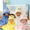 1 Piece of Ultra-Fine Fiber Baby Bath Towel, Suitable for Infants and Children Aged 0-3, Multifunctional Cartoon Blanket for Babies, Soft Baby Blanket, Soft and Comfortable, Skin-Friendly, Cartoon Design, Newborn Bath Towel,