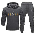 Men's Fashionable Casual Sportswear Outdoor Fitness Jogging Set Autumn and Winter Pullover Hoodie + - View 12 | SAMAG