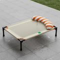 Elevated Dog Bed Moisture-Resistant Raised Pet Cot Dog Camping Bed Scuff-Resistant Resistant All-Season Use for Animals, Indoor