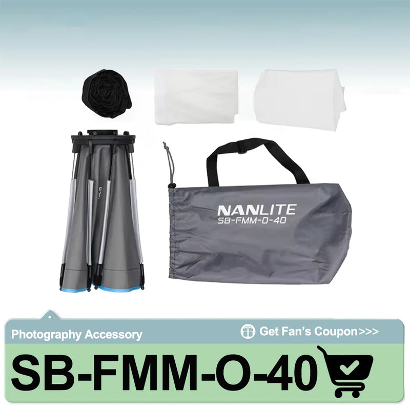 Nanlite Octagonal Softbox 40cm 60cm with FM Mount Photography Light Accessories  SB-FMM-O-40  SB-FMM-O-60