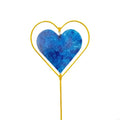 Garden Decors for Outside,Metal Love Heart Decorative Garden Stakes Yard Art Garden Decorations for Outdoor Pathway 37JD