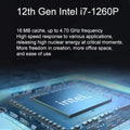 GLF-S1 Laptop 16+16 Inch Big Dual Screen Windows 11 57WH Camera Laptop Computers Intel I5-12450H Stand Gaming Laptops Mini PC