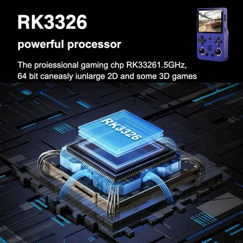 Handheld Gaming Console With 3.5Inch 3D Display 64G/128G Memory Open Source Multimedia Player Long Lastings Battery 896C