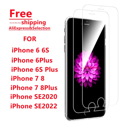 Full Cover Tempered Glass For iPhone 6 6S 7 8 Plus Screen | SAMAG