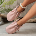 New Fashion Women Suede Mules Slippers Clogs Cork Insole Sandals with Arch Support Outdoor Beach Slides Home Shoes for Women