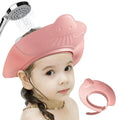 Baby Shower Soft Cap Adjustable Hair Wash Hat for Kids Ear Protection Safe Children Shampoo Bathing Shower Protect Head Cover