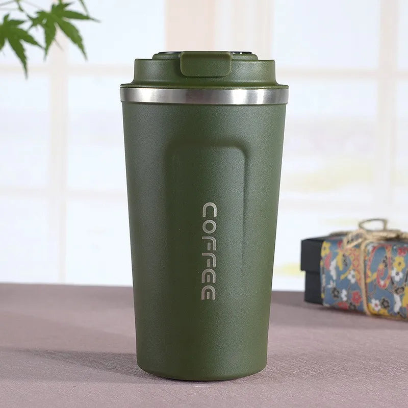 510ml Thermos Coffee Mug Stainless Steel Coffee Cup Temperature Display Vacuum Flask Thermal Tumbler Insulated Water Bottle