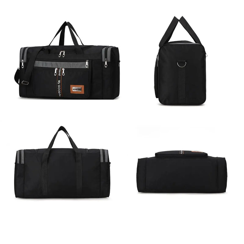 Travel Bag Large Capacity Handbag Portable Outdoor Carry Luggage Convenient Practical Male's Weekend Duffle Bags
