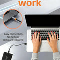 Large Capacity External Hard Drive Portable Hard Disk Ultra Slim Design Storage Device for Daily Use