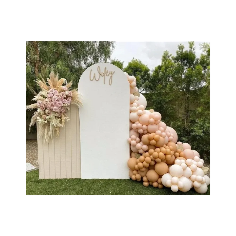 Rainbow Acrylic Backdrop Wall Panel for Wedding Decoration Baby Shower, PVC