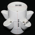Garden Balcony Vertical Hydroponics Tower with Timer 70Holes Hydroponic System Vegetable Planter Soilless Culture Grow Kit