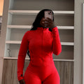 Fall Siold Bodycon Zipper Crop Top Women Tracksuits Sets+Trousers Women Black Gray 2 Two Pieces Matching Leggings Shorts Suits