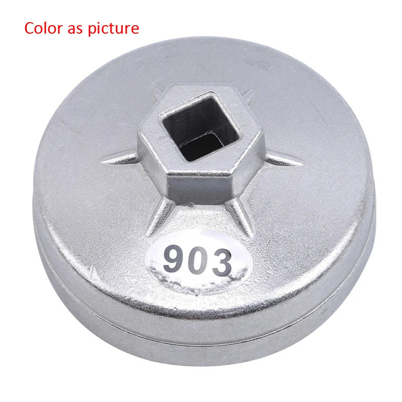 Wrench Auto Tool 1/2 Square Drive 65mm 67mm 74mm 79mm End Cap Oil Filter Wrench Auto Hand Tools Remover Tool For
