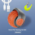Smart Cat Toys Balls Automatic Interactive Pet Electric Rolling Teaser USB Rechargeable Kitty Moving Bouncing Ball Cats Products