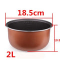 Rice Cooker Liner General Food Stainless Steel Uncoated Thickened 2L3L4L5L6L8L Rice Cooker Inner Pot