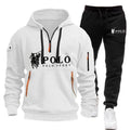 Autumn and Winter Men's casual set, a fashionable outdoor hiking windproof and warm hoodie and pants 2 - View 2 | SAMAG