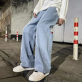Streetwear Loose Jeans Men Korean Style Fashion Straight | SAMAG