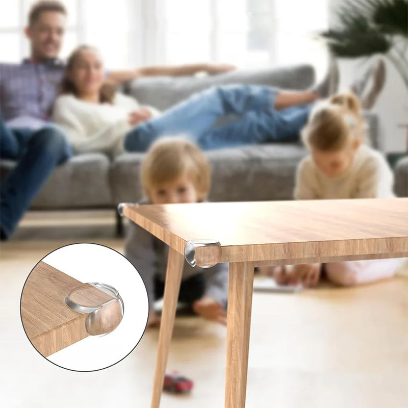 4/8pcs Table Corner Protectors for Furniture Corner Guards Clear Anti Collision Edge Guards Safety Table Edge Covers